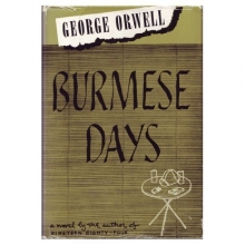 Cover art for Burmese Days