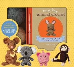 Cover art for Teeny Tiny Animal Crochet: 12 Supercute Creatures to Crochet and Cuddle