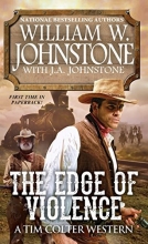 Cover art for The Edge of Violence (A Tim Colter Western)