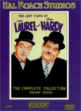 Cover art for The Lost Films of Laurel & Hardy: The Complete Collection, Vol. 7