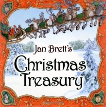 Cover art for Jan Brett's Christmas Treasury