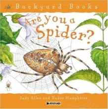 Cover art for Are You a Spider? (Backyard Books)