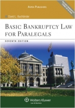 Cover art for Basic Bankruptcy Law for Paralegals
