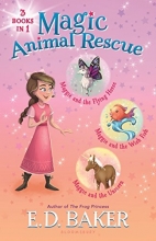 Cover art for Magic Animal Rescue Bind-up Books 1-3: Maggie and the Flying Horse, Maggie and the Wish Fish, and Maggie and the Unicorn