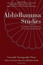 Cover art for Abhidhamma Studies: Buddhist Explorations of Consciousness and Time