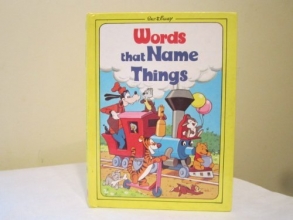 Cover art for walt disney's words that name things