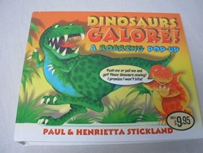 Cover art for Dinosaurs galore! a Roaring Pop-up