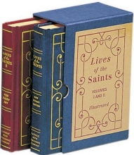 Cover art for Lives of the Saints Volumes I and II, Illustrated