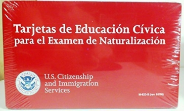 Cover art for Tarjetas de Educacion Civica Para el Examen de Naturalizacion (Spanish Edition)