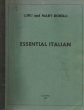 Cover art for Essential Italian
