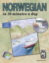 Cover art for NORWEGIAN in 10 minutes a day with CD-ROM