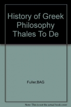 Cover art for History of Greek Philosophy (2 Volumes)