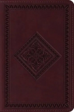 Cover art for ESV Compact Bible (TruTone, Chestnut, Diamond Design)