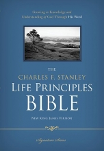 Cover art for NKJV, The Charles F. Stanley Life Principles Bible, Hardcover
