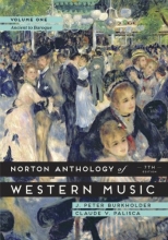 Cover art for The Norton Anthology of Western Music (Seventh Edition)  (Vol. 1)