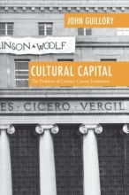 Cover art for Cultural Capital: The Problem of Literary Canon Formation