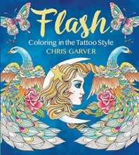 Cover art for Flash: Coloring in the Tattoo Style
