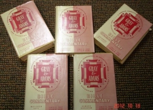 Cover art for Gray & Adams' Bible Commentary (Five Volume Set)