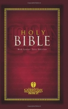 Cover art for Holy Bible Holman Christian Standard Bible: Red-Letter Text Edition