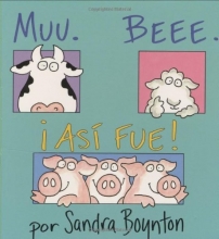 Cover art for Muu. Beee. As fue! / Moo, Baa, La La La, Spanish Edition