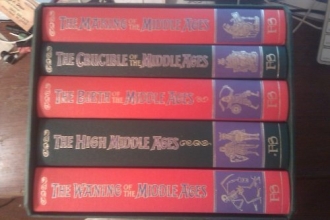 Cover art for The Story of the Middle Ages Box Set : The Making of the Middle Ages ; The Birth of the Middle Ages ; The Crucible of the Middle Ages ; The Waning of the Middle Ages ; The High Middle Ages