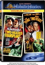 Cover art for The Incredible Two-Headed Transplant / The Thing with Two Heads 