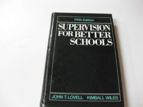 Cover art for Supervision for Better Schools