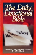 Cover art for Daily Devotional: KJV With Daily Devotions : Containing the Complete Bible Arranged for Reading and Devotion in One Year