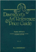 Cover art for Davenport's Art Reference & Price Guide (2 Volume Set)