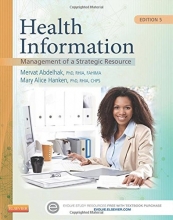Cover art for Health Information: Management of a Strategic Resource, 5e