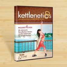 Cover art for Kettlenetics 4 DVDs in 1 Case with Michelle Khai