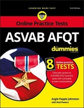 Cover art for ASVAB AFQT For Dummies: With Online Practice Tests