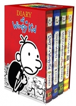 Cover art for Diary of a Wimpy Kid Box of Books 1-4
