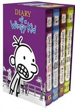 Cover art for Diary of a Wimpy Kid: The Ugly Truth / Cabin Fever / The Third Wheel / Hard Luck, No. 5-8