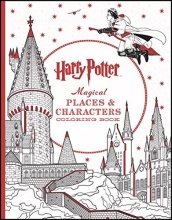 Cover art for Harry Potter Magical Places & Characters Coloring Book