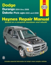 Cover art for Dodge Durango 04-06 & Dakota Pick-Ups 05-06 (Haynes Repair Manual)