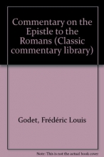 Cover art for Commentary on the Epistle to the Romans (Classic commentary library)