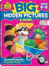 Cover art for BIG Hidden Pictures & More Workbook (Ages 6 - 8)