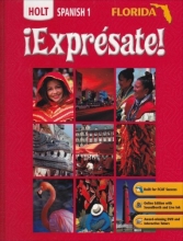 Cover art for Expresate: Holt Spanish 1 (Florida Edition)