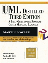 Cover art for UML Distilled: A Brief Guide to the Standard Object Modeling Language (3rd Edition)