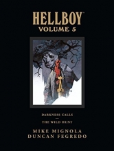 Cover art for Hellboy Library Edition, Volume 5: Darkness Calls and The Wild Hunt