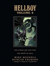 Cover art for Hellboy Library Edition, Volume 6: The Storm and The Fury and The Bride of Hell