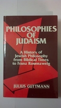 Cover art for Philosophies of Judaism