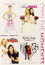 Cover art for 27 Dresses / Bride Wars / What Happens in Vegas / What's Your Number Quadruple Feature