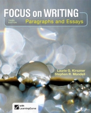 Cover art for Focus on Writing: Paragraphs and Essays