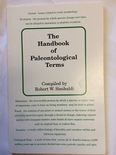 Cover art for The Handbook of Paleontological Terms