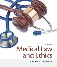 Cover art for Medical Law and Ethics (5th Edition)