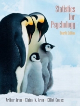 Cover art for Statistics for Psychology (4th Edition)