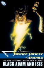 Cover art for Justice Society of America: Black Adam and Isis