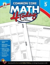 Cover art for Common Core Math 4 Today, Grade 5 (Common Core 4 Today)